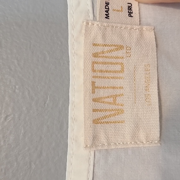 Nation LTD White Ruffled Peplum Blouse - Picture 5 of 7